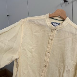Camicia Zara Lino Uomo