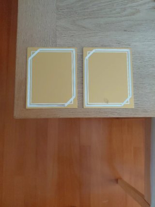 12 Chapas para Placa de Homenaje Doradas