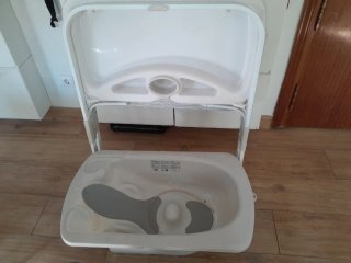 Cambiador bañera bebé