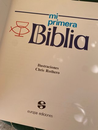 Mi primera Biblia