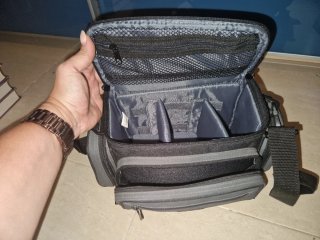 Bolsa Transporte Cámara Samsonite Gris