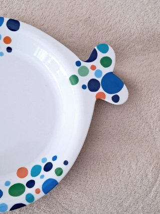 Piattino per bambini a forma di pesce