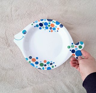 Piattino per bambini a forma di pesce
