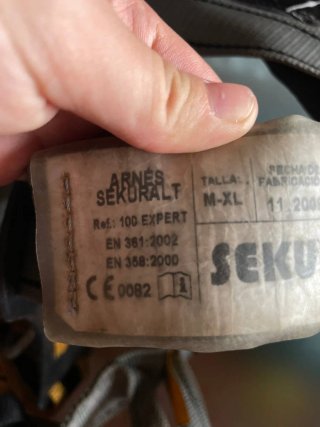 Arnés Sekuralt 100 Expert Talla M-XL