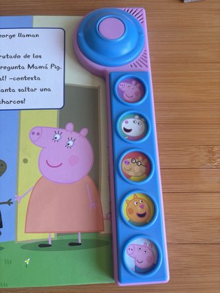 Libro “Peppa Pig. ¡Ding! ¡Dong! ¡A jugar!”