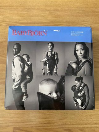 Mochila Portabebés Babybjörn Negra