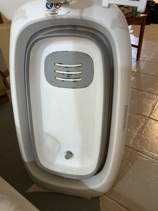 Bañera Plegable Twistshake + Soporte y Hamaca