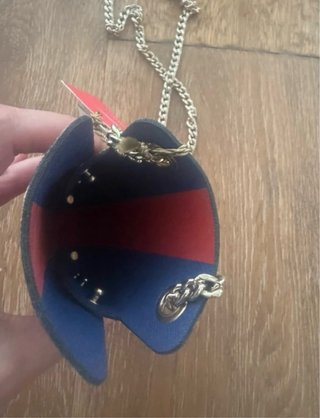 Mini pochette double fas- nuova,con cartellin