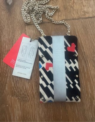 Mini pochette double fas- nuova,con cartellin