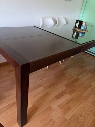 Mesa Madera maciza de 140 a 210 cm.