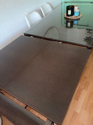 Mesa Madera maciza de 140 a 210 cm.