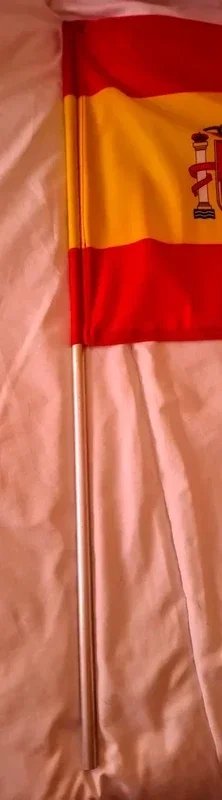 3 Banderas España 40x50 con mástil