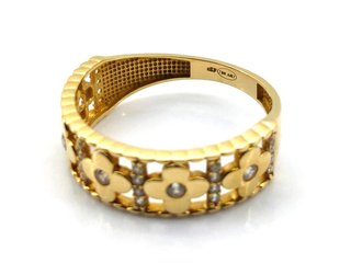 E1802293-0    Anillo Oro 18k Con Circonita
