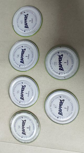 Lote 26 Chapas Metálicas Rappers