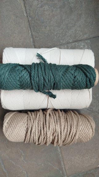 30 Hojas grandes Macramé para María