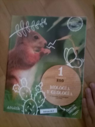 Libro Biología y Geología 1 ESO ANAYA