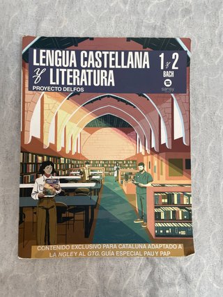 1º Y 2º BACHILLERATO DELFOS LENGUA CASTELLANA Y...