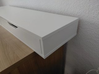 Balda flotante IKEA con 2 cajones