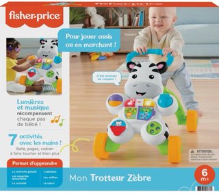 Andador Zebra Fisher-Price