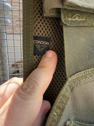 Condor Cyras Plate Carrier Verde