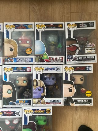 Lote Funko Pop! Marvel y DC