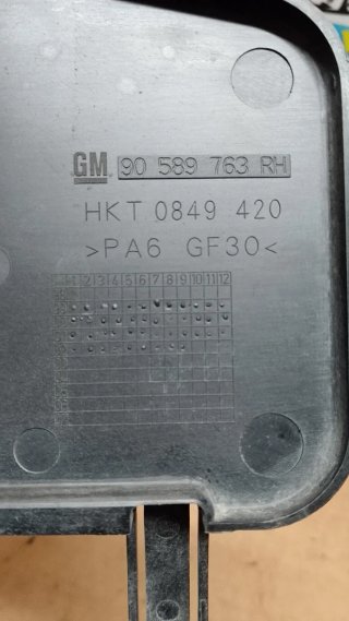 Soporte Guarnecido Puerta Derecha Opel Astra G