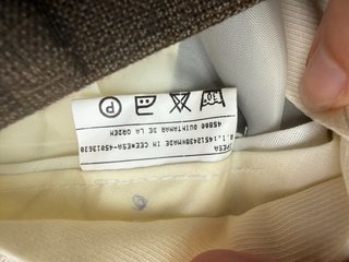 Pantalón de Lujo Pertegaz. Lana virgen y de pinzas