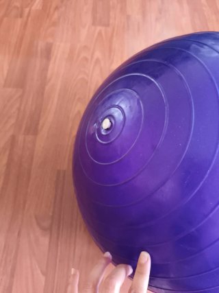 Pelota Pilates Morada Pequeña