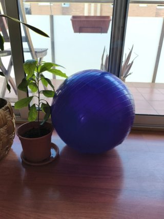 Pelota Pilates Morada Pequeña