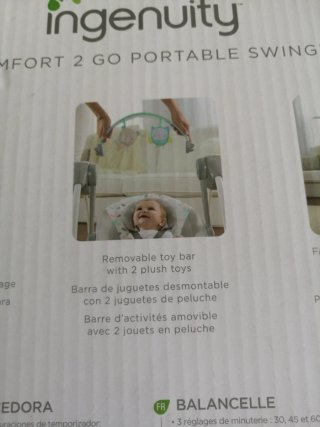 Mecedora Ingenuity Comfort 2 Go Portable Swing