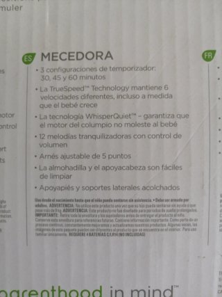 Mecedora Ingenuity Comfort 2 Go Portable Swing
