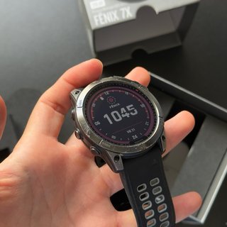 Garmin Fenix 7X Solar con caja