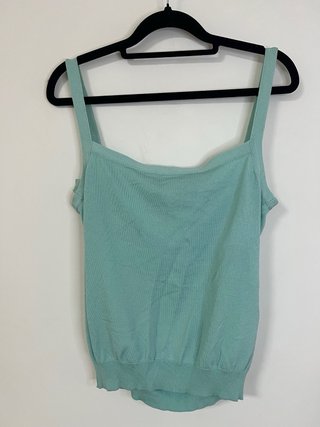 Top Moschino S turchese con fiocchi
