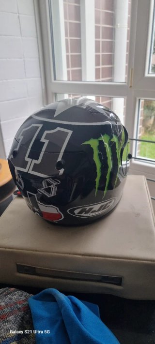Casco HJC RPHA 10 Plus Ben Spies Replica S