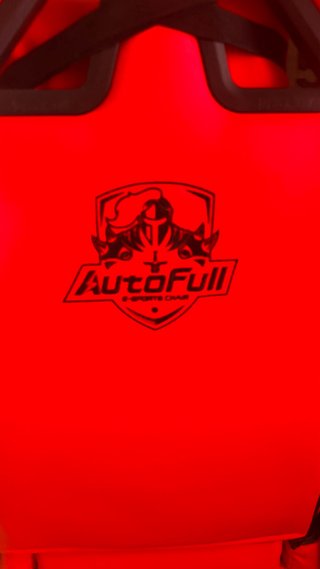 Sedia da Gaming AutoFull Rossa e Nera