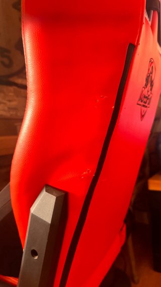 Sedia da Gaming AutoFull Rossa e Nera