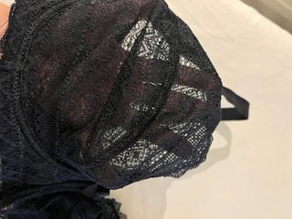 Lote 2 sujetadores negros encaje