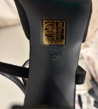 Zapatos de tacón Shein negros talla 39