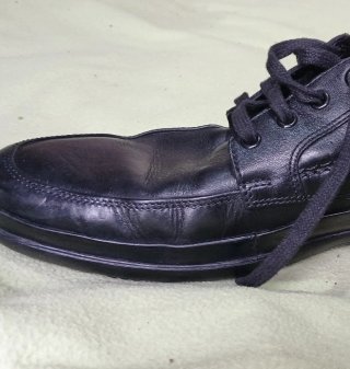 Zapatos de piel negros hombre talla 45