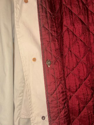 Anrigo Beige Trench Coat talla 52 Massimo Dutti