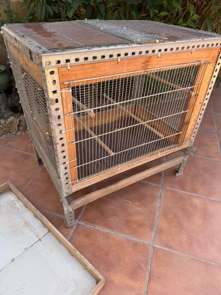 Jaula grande para pájaros