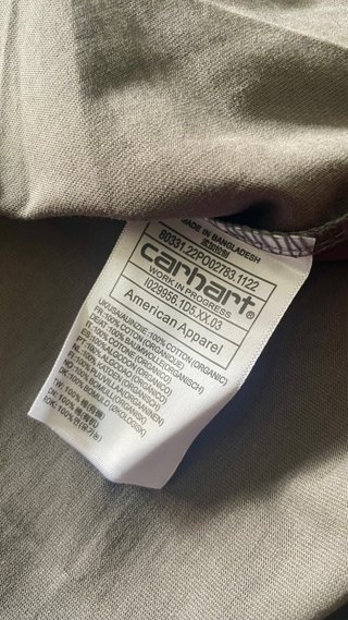 Camiseta Carhartt WIP Talla L - NUEVA