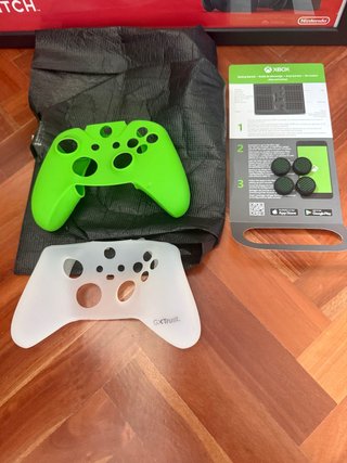 Fundas Xbox Series X Verde y Blanca