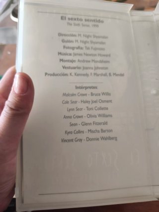 VHS El Sexto Sentido Edición Colección