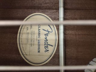 E1816024-0 Bajo Acustico Fender Cb-60sce Black