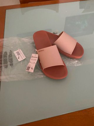 Chanclas Ipanema Marrón y Rosa