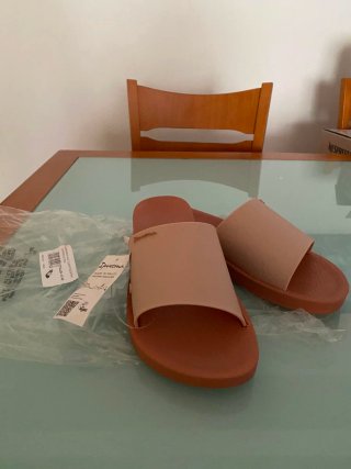 Chanclas Ipanema Marrón y Rosa