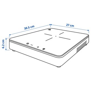 Placa Inducción Portátil TILLREDA IKEA