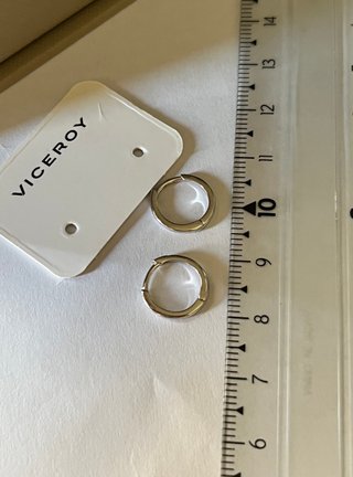 Pendientes VICEROY plata de aro pequeño Plata 925