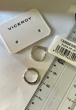 Pendientes VICEROY plata de aro pequeño Plata 925